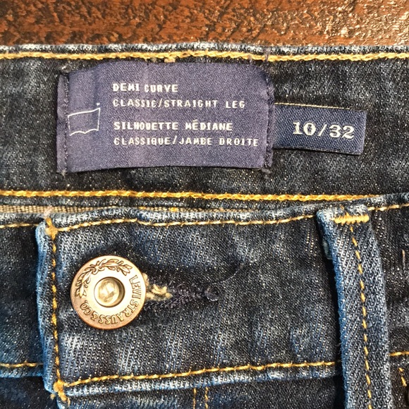 Levi’s San Francisco Demi Curve Classic Straight Leg Jeans - Picture 4 of 10